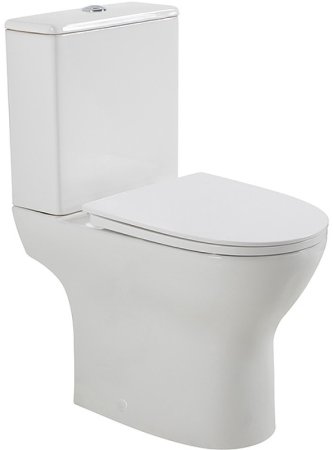 Унитаз компакт BelBagno Lounge BB045CPR без бачка и сиденья 