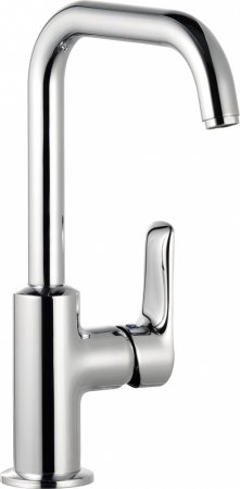 Смеситель Kludi Pure&Solid 340250575 для раковины, с донным клапаном 