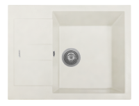 Мойка для кухни каменная Longran Amanda AMG 65х50 Альпина