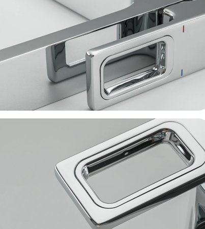 Смеситель для раковины Gappo G18 G1018-2 Хром 