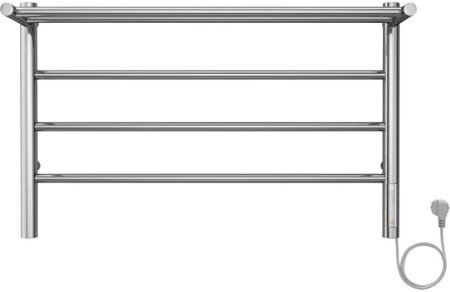 Полотенцесушитель электрический с полкой Terminus Аврора П4 70х45 