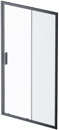 Душевая дверь AM.PM Gem 120 W90G-120-1-195BM профиль Черный матовый стекло матовое-прозрачное 