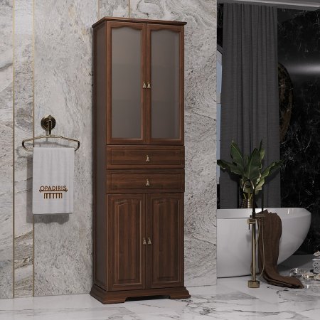 Шкаф пенал Opadiris Риспекто 60 00-00005844 Орех антикварный 