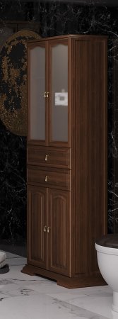 Шкаф пенал Opadiris Риспекто 60 00-00005844 Орех антикварный 