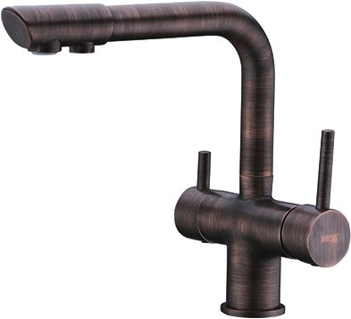 Смеситель для кухонной мойки WasserKRAFT A8047 , темная бронза 