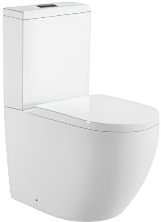 Унитаз компакт CeramaLux K2176-1 с бачком и сиденьем Микролифт 