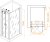 Душевой уголок RGW PA-144 (PA-104+Z-050-2+O-104) 600x900 