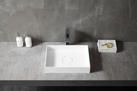 Раковина-чаша Abber Stein 50 AS2621 Белая матовая 