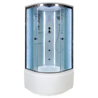 Душевая кабина Deto ЕМ4580 LED с гидромассажем