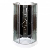 Душевая кабина Deto L 801 N с гидромассажем BLACK