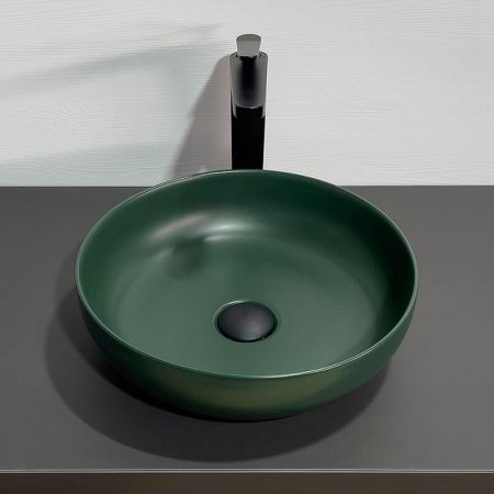 Раковина-чаша Comforty 36 113MDG 00-00012223 Темно-зеленая матовая 