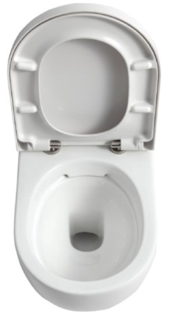 Унитаз подвесной SSWW CT2038V White 