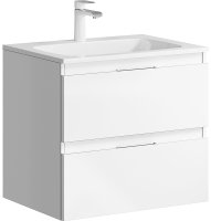 Тумба под раковину Aqwella Accent 60 ACC0106W подвесная Белая