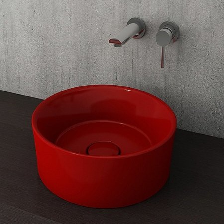 Раковина-чаша Bocchi Vessel 38 1174-019-0125 Красная глянцевая 
