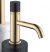 Смеситель для раковины Boheme Stick 121-G-MR-BLACK Золото Черный 
