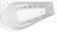 Акриловая ванна Bas Капри 170x80 см L с гидромассажем