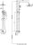 Душевая система Rush Bella BL4535-114 Хром 