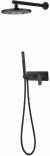Душевая система Boheme Spectre 454-B Черная матовая 
