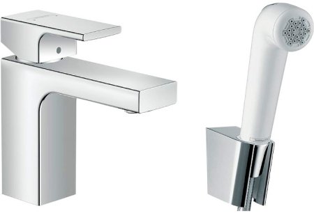 Смеситель для раковины Hansgrohe Vernis Shape 71216000 Хром 