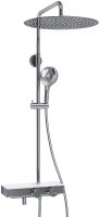 Душевая система WasserKRAFT A113.117.101.CH Thermo с термостатом Хром Белая