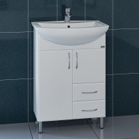 Тумба Санта Грация 60 2 ящика с умывальником Грация 60