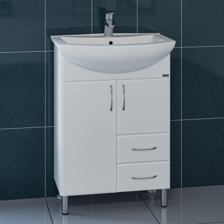 Тумба Санта Грация 60 2 ящика с умывальником Грация 60 