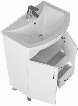 Тумба Санта Грация 60 2 ящика с умывальником Грация 60 