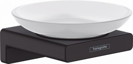 Мыльница Hansgrohe AddStoris 41746670, матовый чёрный 