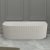 Ванна из искусственного камня ABBER Stein AS9630 белая матовая 