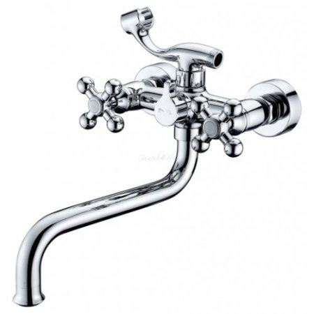 Смеситель для ванны Kaiser Carlson Lux 11255 универсальный Хром 