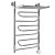 Полотенцесушитель электрический Ника Curve ЛZ/ВП 80х40 правый тэн 