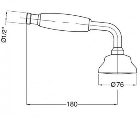 Ручной душ Migliore Ricambi 27356 Бронза 