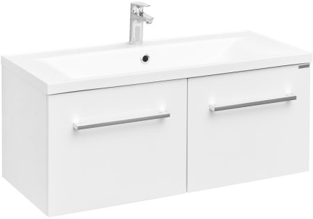 Тумба под раковину Aquaton Мадрид 100 М 1A128001MA010 подвесная Белая 