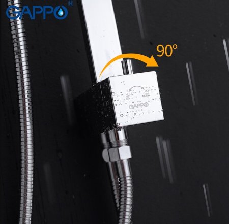Душевая система Gappo G2408 Хром 