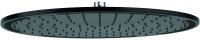 Верхний душ Kludi A-Qa 6434087-00 Черный матовый Хром