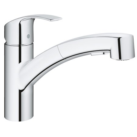 Смеситель для мойки Grohe Eurosmart 30305000 с выдвижной лейкой 