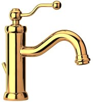 Смеситель для раковины Paini Duomo 88OP211 Золото PVD