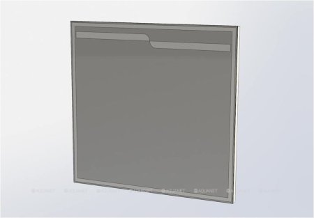 Зеркало Aquanet Модена 100 белый 