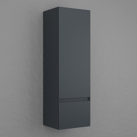 Пенал подвесной Style Line "Манхэттен" 36, ЭМАЛЬ 1 ящик PLUS графит 