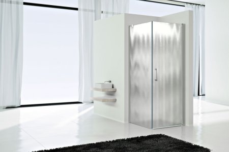 Душевой уголок Vincea Orta 90х90 VSR-1O9090CH-R профиль Хром стекло шиншилла 