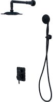 Душевая система Milacio Vitoria MC.105.BBR Черная бронза