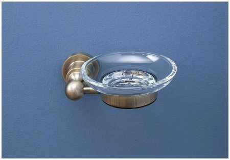 Мыльница Aquanet 3885 латунь 