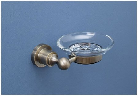 Мыльница Aquanet 3885 латунь 