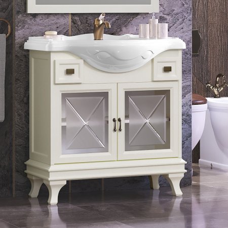 Тумба под раковину Opadiris Борджи 85 00-00003197 Слоновая кость 