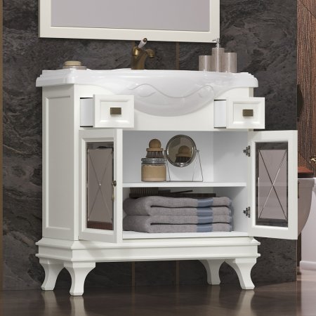 Тумба под раковину Opadiris Борджи 85 00-00003197 Слоновая кость 