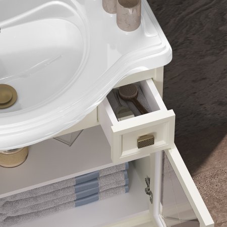 Тумба под раковину Opadiris Борджи 85 00-00003197 Слоновая кость 