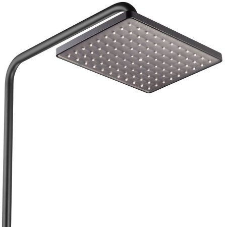 Душевая система Swedbe Hermes 5115B с термостатом Черная матовая 