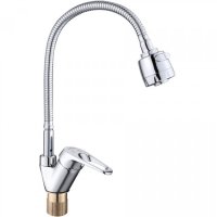 Смеситель для кухни с гибким изливом ViEiR V093523 Хром