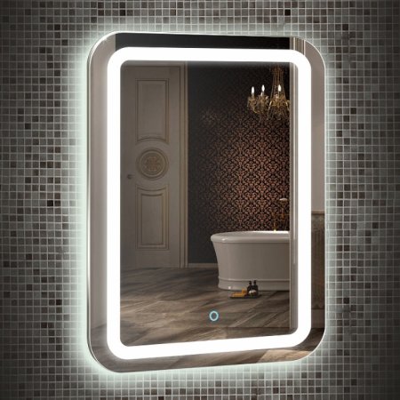 Зеркало Azario Мальта 40 ФР-00001372 с подсветкой с сенсорным выключателем 