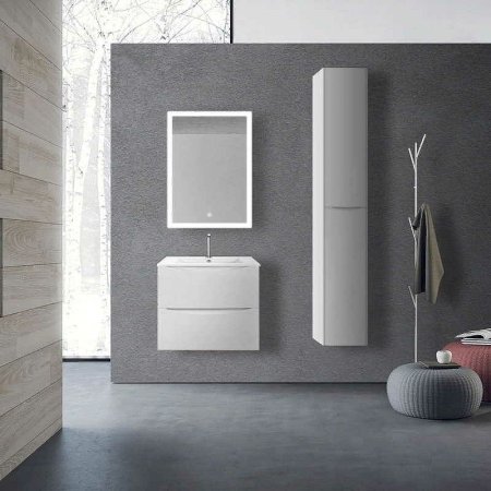 Шкаф пенал Vincea Mia 35 R VSC-2M170GW-R подвесной G.White 